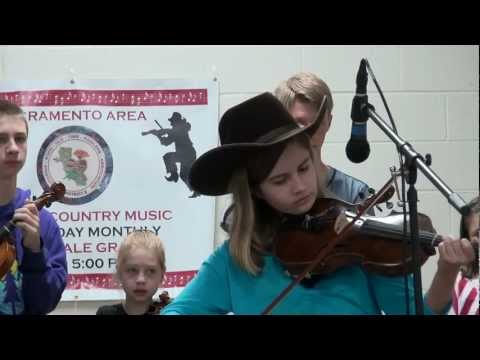 Fiddle Kids - Amanda Crouson ♫ California State Old Time Fiddlers Assoc Dist # 5 ♫