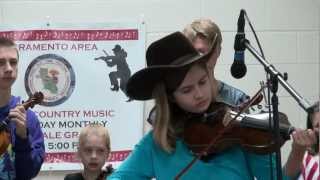 Fiddle Kids - Amanda Crouson ♫ California State Old Time Fiddlers Assoc Dist # 5 ♫
