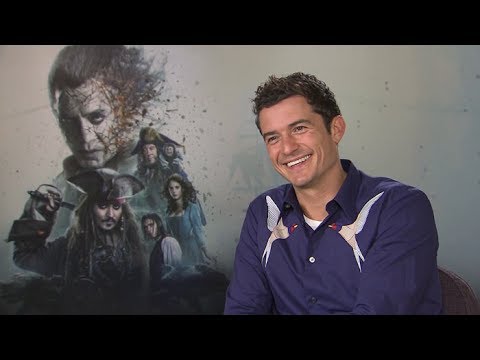 Orlando Bloom loved catching up with Keira Knightley in POTC5