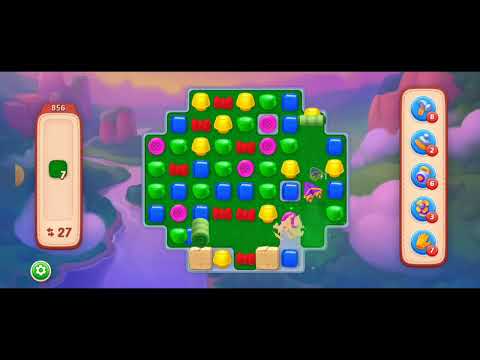 Homescapes level 856 no booster use #856