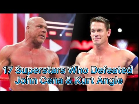 17 Superstars Who Defeated John Cena & Kurt Angle