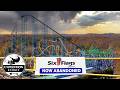 The Abandoned Six Flags America The Worst Theme Park