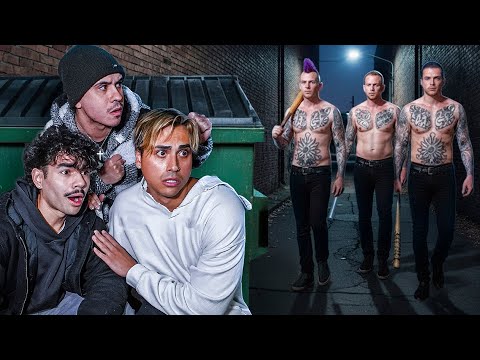 The CRAZY Fan's Friends Are CHASING US!