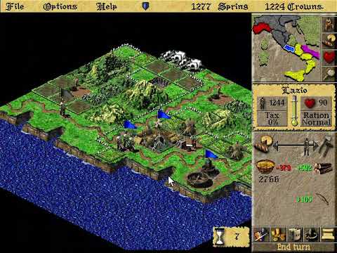 Lords of the Realm 2: Hardest Settings Italy