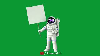 Astronaut - Green Screen/Chroma Key