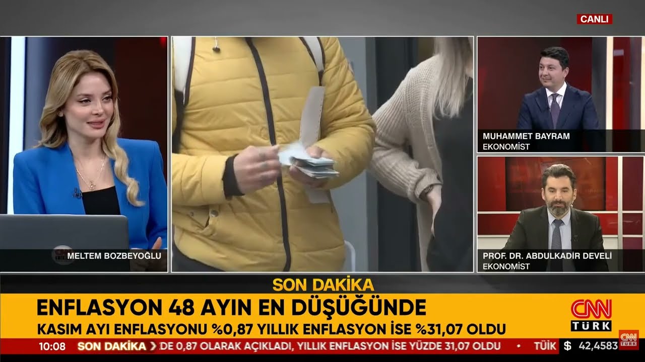 Enflasyon 48 Ayın En Düşüğünde! İşte Detaylar 