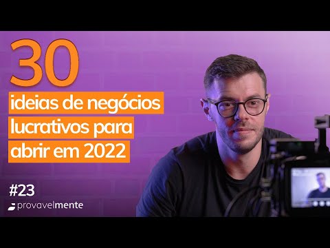 , title : '30 Ideias de negócios lucrativos para abrir em 2022! #023'