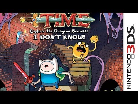 CGR Undertow - ADVENTURE TIME。俺は知らないからダンジョンを探せ！ニンテンドー3DS版レビュー (CGR Undertow - ADVENTURE TIME: EXPLORE THE DUNGEON BECAUSE I DON'T KNOW! review for Nintendo 3DS)