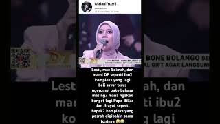 Download lagu Bahasa daerah Lesti, Soimah, dan DP seperti ibu2 kompleks yg gibahin suaminya #da7 #indosiar #viral mp3