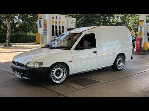 Ford Escort Van 280bhp - First 1.8T 20v Engine swapped Escort van in the world.