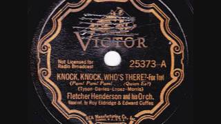 Fletcher Henderson & His Orchestra - Knock, Knock, Who's There? - 1936