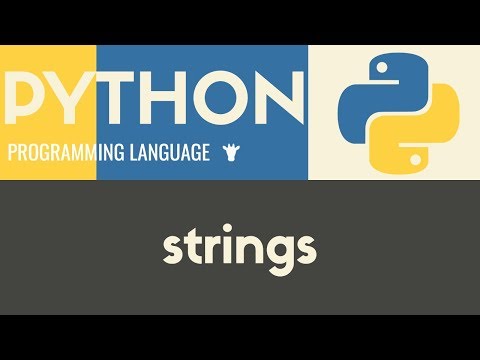 Working With Strings | Python | Tutorial 6