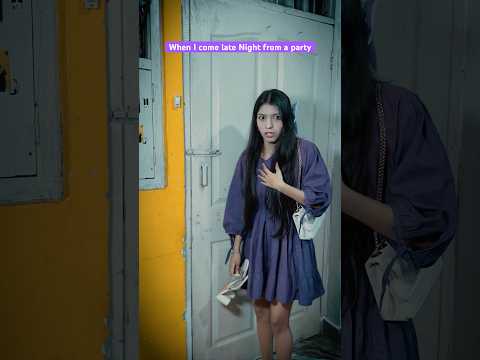When I come late night from a party 😰😂 #viralshort #funny #btsarmy #bhulbhulaiyaa3