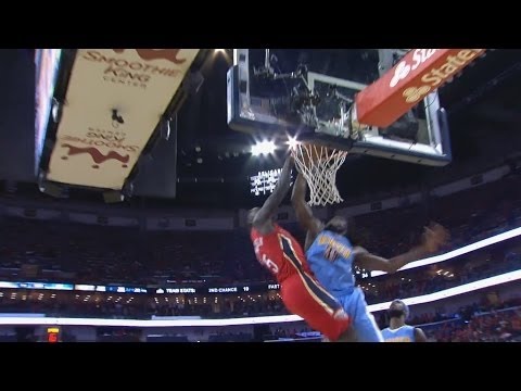 Lance Stephenson Posterizes Kenneth Faried | Nuggets vs Pelicans | Oct 26, 2016 | 2016-17 NBA Season