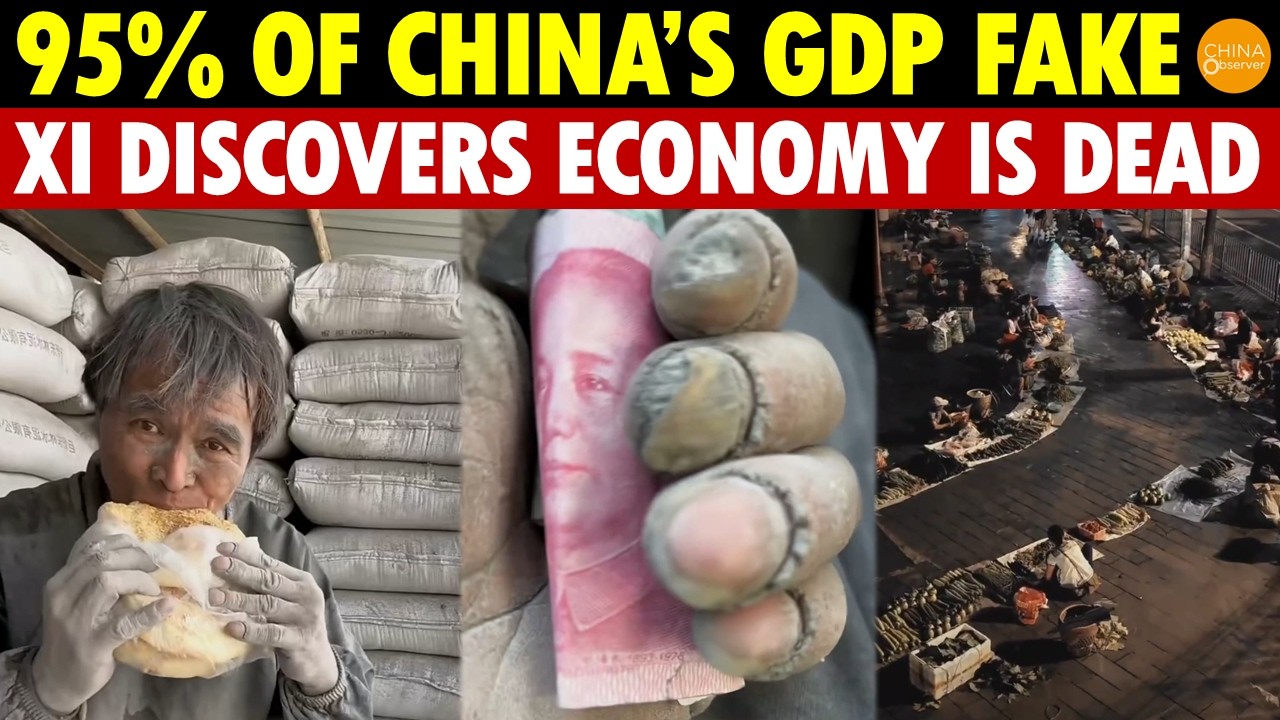 95% of China’s GDP Fake, $10K Per Capita Lie — Xi’s Secret Probe Finds Economy Dead