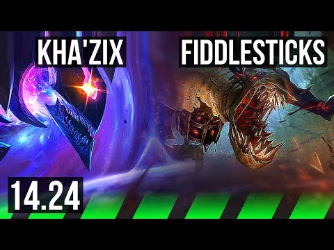 KHA'ZIX vs FIDDLESTICKS (JGL) | BR Challenger | 14.24
