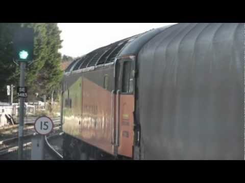 Class 47 47739 - Boston Docks Steel Train - 12/12/11
