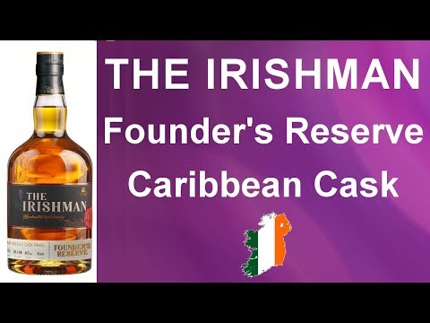 The Irishman Founder's Reserve Caribbean Cask Irish Whiskey Review #186 from WhiskyJason
