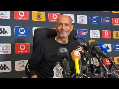 Coach Cardoso of Sundowns post match presser after their goalless draw against Chiefs #BetwayPrem 