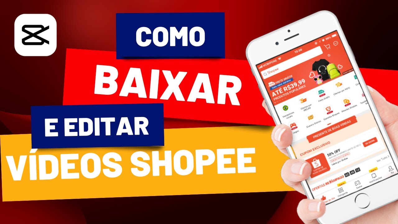 Como BAIXAR e EDITAR os vídeos da SHOPEE? Baixar VÍDEOS da SHOPEE pelo CELULAR.