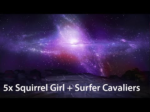 5x Featured Squirrel Girl Cavaliers - Marvel Contest of Champions