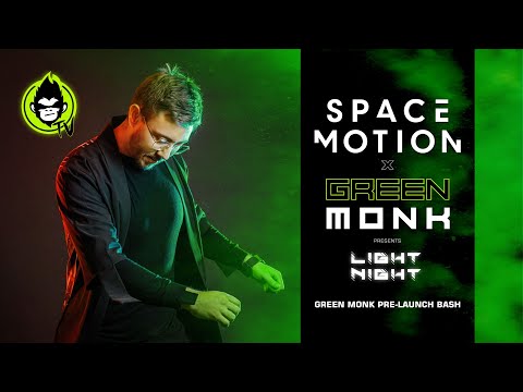 Space Motion - Live @ Light Night 2021, GREEN MONK Pre-Launch Bash  [ Techno DJ Mix ]