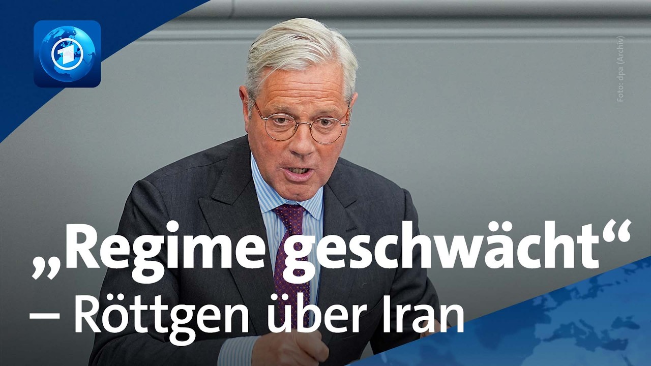 „Chance der Befreiung für ein geknechtetes großes Volk" – Röttgen über die Lage in Iran