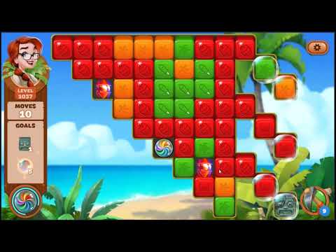 Lost Island Blast Adventure Level 1037 - NO BOOSTERS 🏝️ | SKILLGAMING ✔️