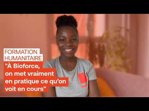 Devenir humanitaire avec Bioforce : Yasmina, coordinatrice de projet