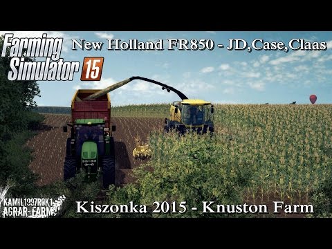 Kiszonka 2015 - Knuston Farm Extended |  New Holland FR850 | - Farming Simulator 15