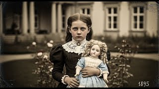 Kleines Mädchen mit Puppe, 1895 — 100 Jahre später zoomen Historiker auf das Foto und erstarren...
