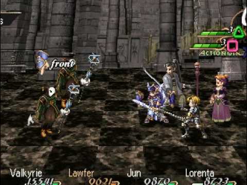 Valkyrie Profile Boss: Gyne,Dallas and Walther