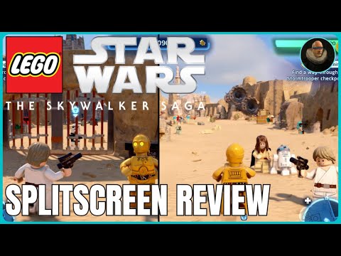 Lego Star Wars: The Skywalker Saga Local Co-op Split Screen Review - YouTube