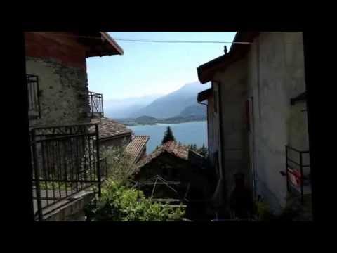 Lake Como Vercana Domaso country house lake view to sell