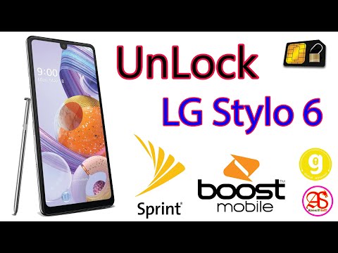 LG Stylo 6 | UnLock SIM | SPRINT | BOOST MOBILE | Global Unlocker Tool