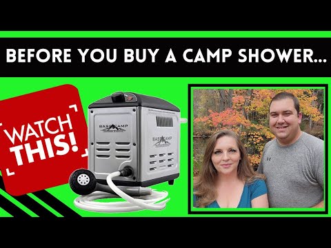 Basecamp Shower by Mr. Heater XB-13 | AWESOME portable, off-grid, propane-fired shower system!