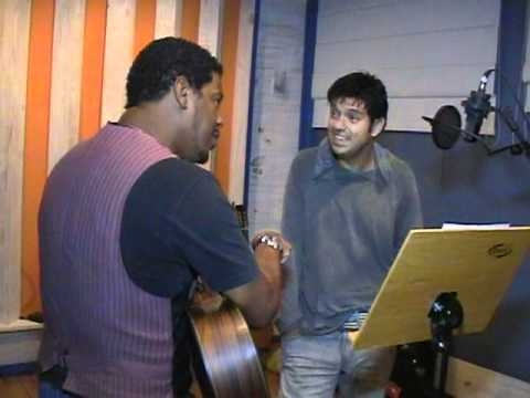 Making of da gravação de Coração de Gelo, com Edmon e Jorge Vercillo