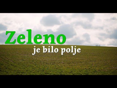 Marko Perković Thompson - Zeleno je bilo polje (Official lyric video)