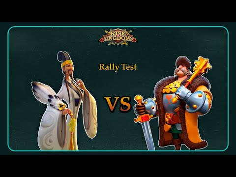 Zhuge Liang Rally Test (VS Cavalry) - Rise of Kingdoms