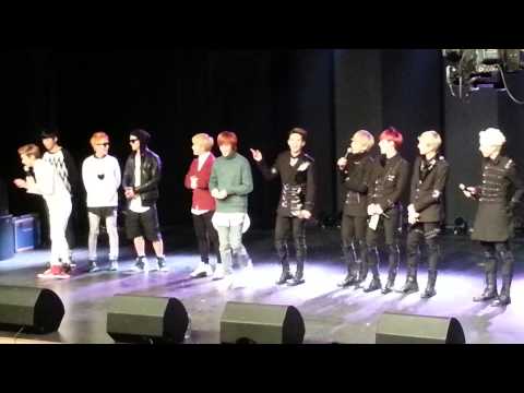 140317 100percent showcase talk 백퍼센트 쇼케이스 토크