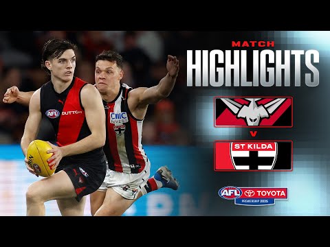 Essendon v St Kilda Highlights | Round 23, 2025 | AFL