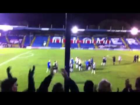 FC united vs Chorley FC 8/4/14