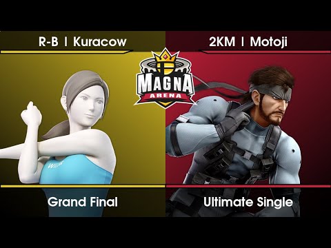 Magna Arena #153 Grand Final - Kuracow (Wii Fit Trainer) Vs. Motoji (Snake) SSBU Ultimate Tournament