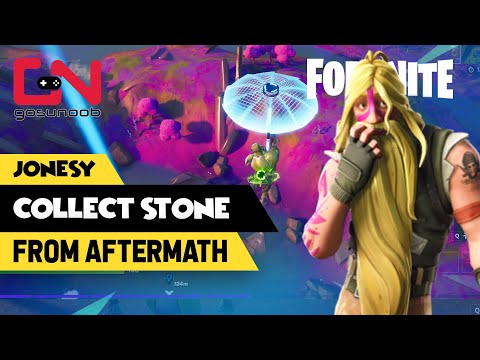 Collect Stone From Aftermath Location - Fortnite Season 7 Legendary Quest Challenge
