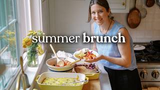 A Slow Summer Brunch from Scratch | Hosting with Quince