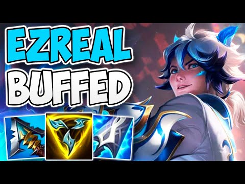 KOREAN CHALLENGER INSANE CARRY WITH BUFFED EZREAL | CHALLENGER EZREAL ADC GAMEPLAY | Patch 12.17
