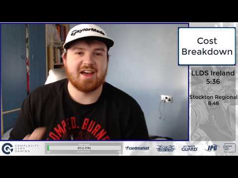 Cost Breakdown Yu-Gi-Oh World's Race YCS Pasadena, LLDS Stage 2 Ireland, Stockton Regional