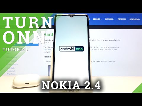 Start Using NOKIA 2.4 – Switch Device On