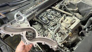 Water Pump Replacement 2014-2017 Toyota Highlander AWD 2GR-FE 3.5L