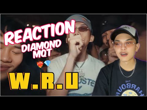 W.R.U - DIAMOND MQT ft. SARUN , SPRITE💎❤️‍🔥 (Official Music Video) | Reaction Thiwlife EP:9